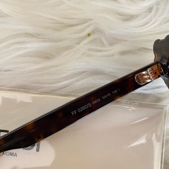 Authentic fendi 52mm Square Sunglasses - Picture 7 of 8